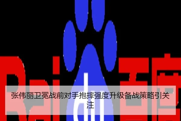 张伟丽卫冕战前对手抱摔强度升级备战策略引关注